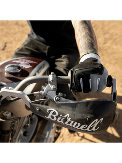 Rękawice cross Biltwell Baja szaro-czarne