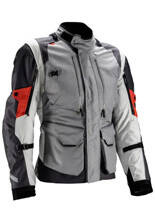 Kurtka motocyklowa tekstylna Leatt ADV MultiTour 5.5 Iron szara