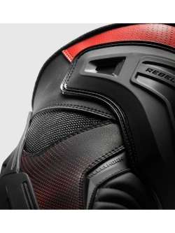 Buty motocyklowe Rebelhorn GTR czarno-czerwone