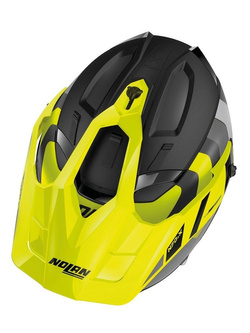 Kask modułowy Nolan N70.2 X Decurio N-Com niebiesko-biały