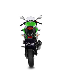 Tłumik motocyklowy LeoVince LV One Evo [Slip-On, Stainless Steel] do Kawasaki Ninja 125 / Z 125 (19-24)