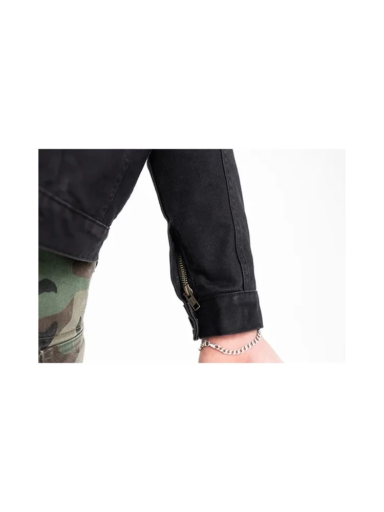 Kurtka motocyklowa tekstylna John Doe Maverick czarna