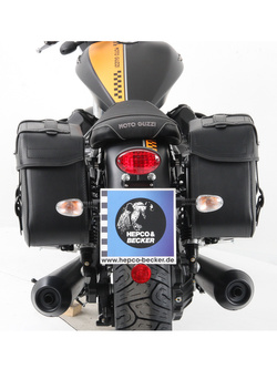 Stelaż pod sakwy motocyklowe Hepco&Becker Rugged Cutout Moto Guzzi V 9 Bobber (16-20)/ Bobber Sport (19-20)