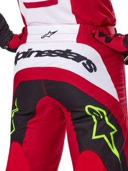 Spodnie cross Alpinestars MX Fluid Haul czarno-czerwone