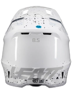 Kask enduro Leatt Moto 8.5 V25 biały z goglami biało-złotymi