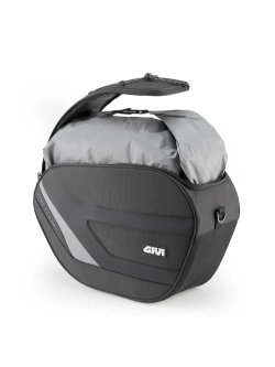 Sakwy motocyklowe GIVI EASY12 Stealth czarne [poj.: 2 x 18l]
