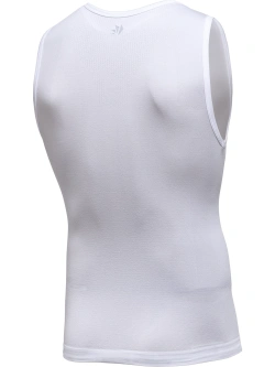 Koszulka termoaktywna bez rękawów SIXS Breezy Touch biała unisex