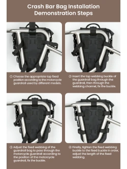 Torby na gmole Loboo Wanderer wodoodporne, pompowane [pojemność: 6l]