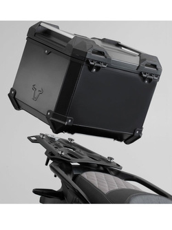 Zestaw: kufry boczne + kufer centralny + stelaże TRAX ADV SW-MOTECH do motocykla Suzuki V-Strom 1000 / XT (14-19)