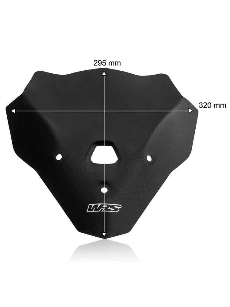 Szyba motocyklowa WRS Touring BMW F 900 R (18-24) czarna matowa