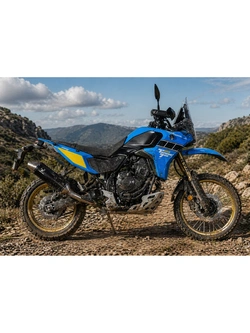 Tłumik motocyklowy IXRACE GOBI Yamaha Tenere 700 (25-) czarny, z homologacją