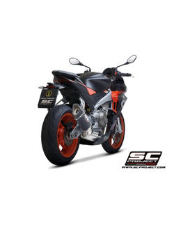 Pełny układ wydechowy SC-Project SC1-R Aprilia Tuono 660 (21-) włókno węglowe