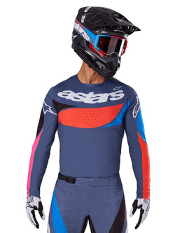 Bluza cross Alpinestars MX Techstar Dreem szaro-wielokolorowa