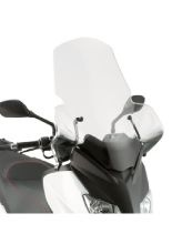 Szyba do skutera Kappa Yamaha X Max 125/ 250 (10-13) przezroczysta [mocowanie w zestawie]