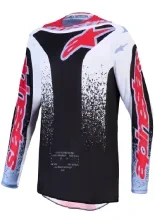 Bluza cross dziecięca Alpinestars MX Fluid Drag czarno-biało-czerwona