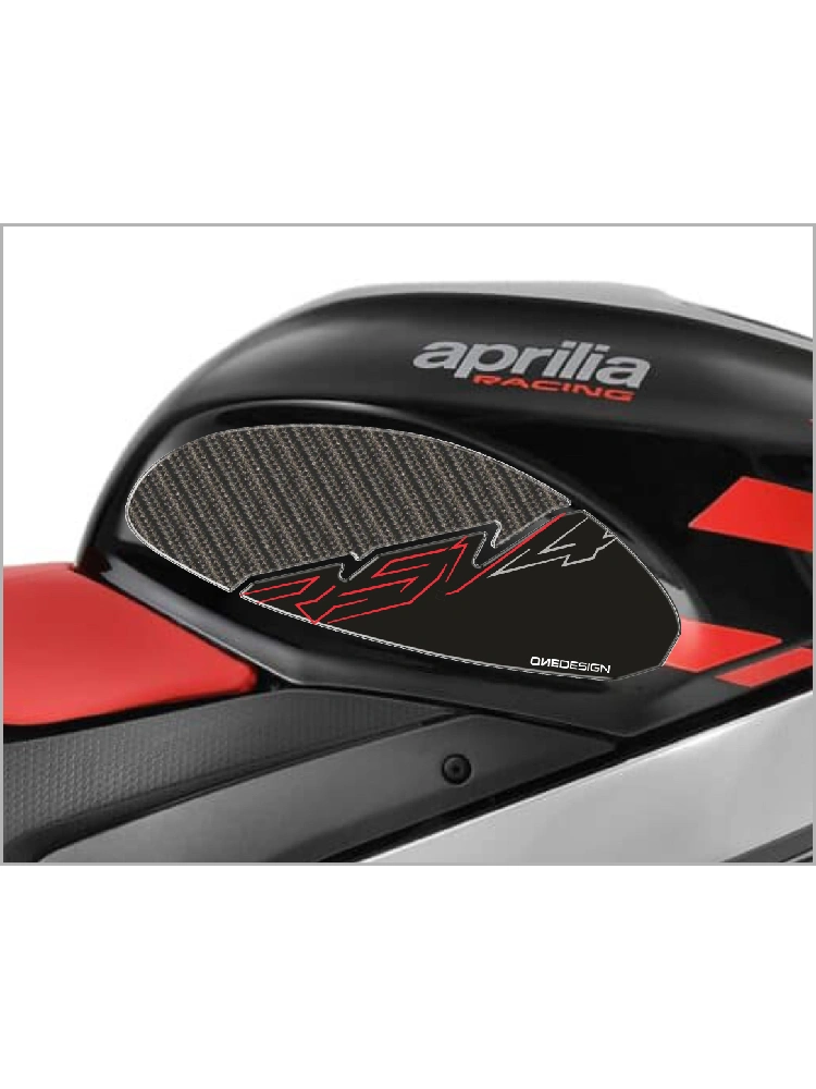 Tankpady boczne Onedesign do Aprilia RSV4 (21-25) czarny
