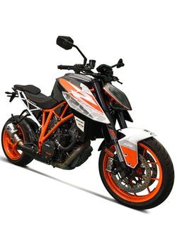 Tłumik Slip-On Termignoni Relevance D70 stal nierdzewna + rura łącząca do KTM Super Duke 1290 R (17-19)