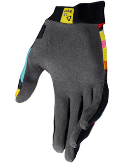 Rękawice cross Leatt Moto 1.5 GripR Carnival czarno-żółto-niebieskie