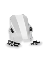 Szyba motocyklowa Puig Bat Suzuki Inazuma (13-16) przeźroczysta