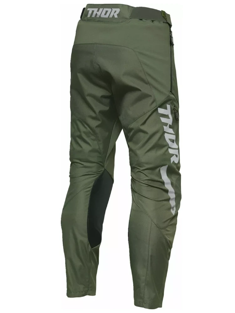 Spodnie cross Thor Terrain In-the-Boot zielono-szare