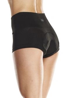 Bokserki termoaktywne damskie SIXS 4-Season z wkładką amortyzującą czarne
