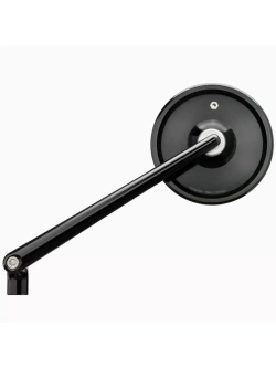 Lusterko motocyklowe uniwersalne Motogadget Mo.view Classic aluminiowe, czarne [długość ramienia: 180 mm]