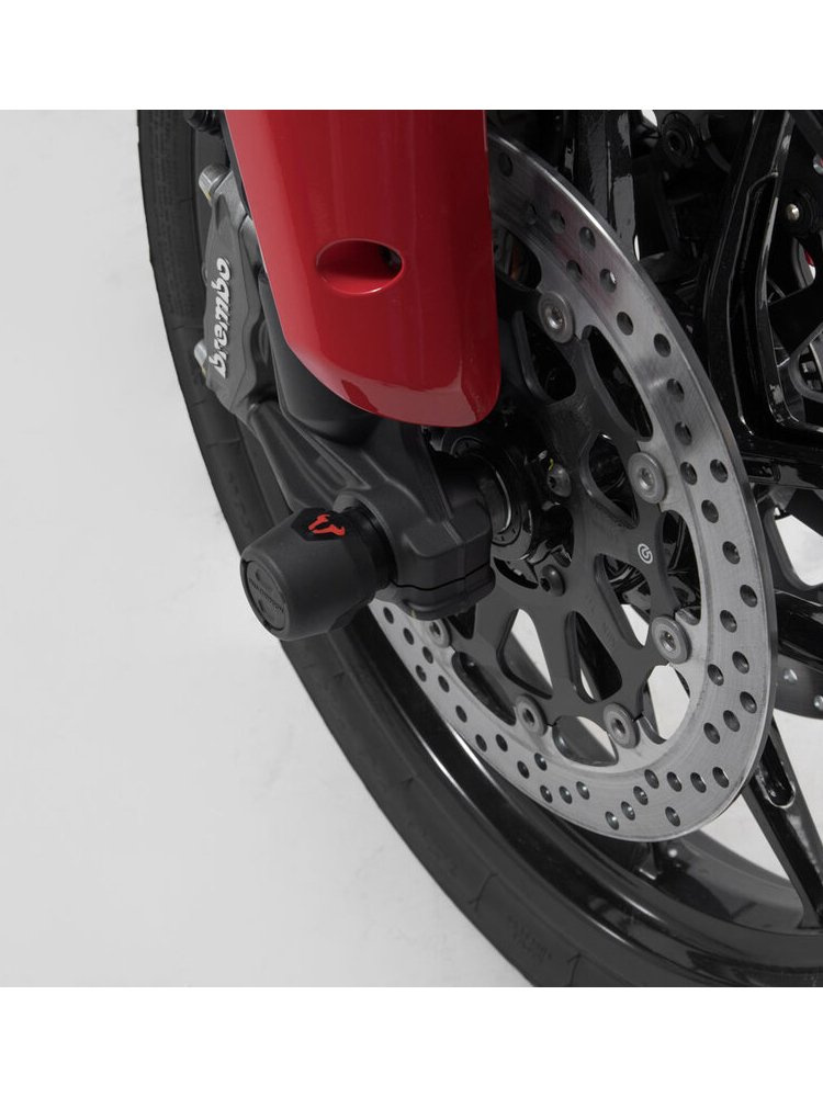 Slidery przedniego zawieszenia SW-MOTECH do Ducati Multistrada V4 / S (20-)/ Rally (23-), Hypermotard 950/ SP (21-)