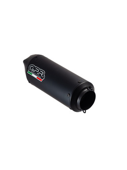 Pełny układ wydechowy G.P.R GPE Ann. Black Titanium [Titanium] - Suzuki Burgman An 650 [02-12]