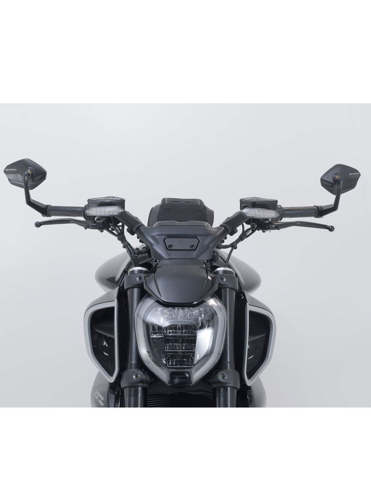 Lusterka na koniec kierownicy Sw-Motech Ducati Diavel V4 (23-), Royal Enfield Guerrilla 450 (25-)