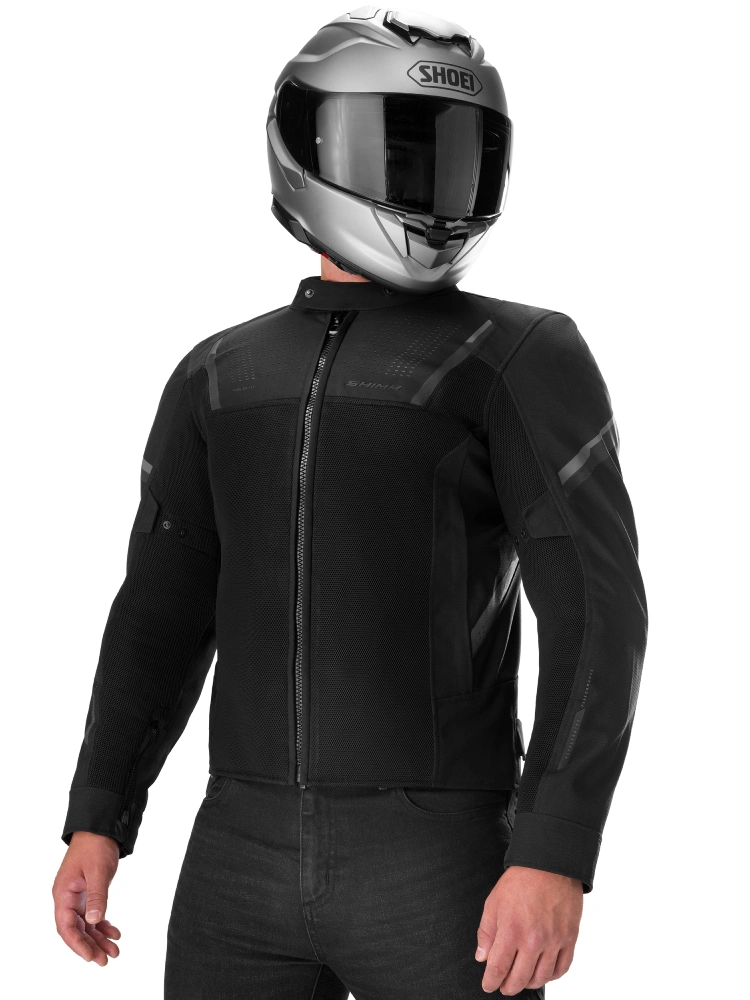 Kurtka motocyklowa tekstylna Shima Rush 3.0 Air G2 czarna