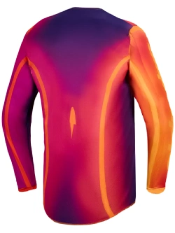 Bluza cross Alpinestars MX Fluid Kepler fioletowo-pomarańczowa