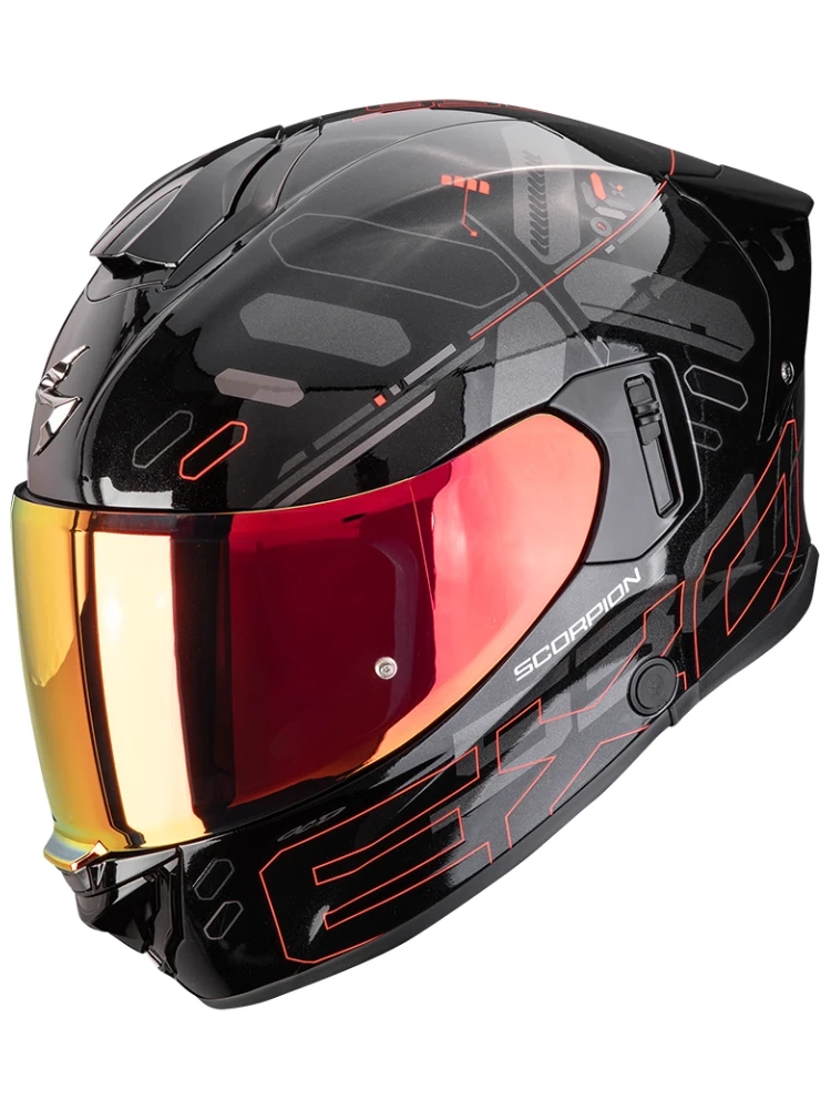 Kask integralny Scorpion EXO-530 AIR Fond czarno-czerwony