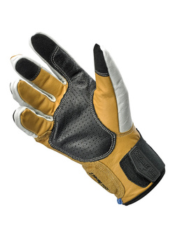 Rękawice motocyklowe Biltwell Belden szaro-brązowe