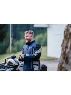 Kurtka motocyklowa tekstylna Klim Latitude niebieska