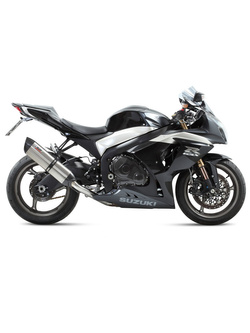 Tłumiki motocyklowe Slip-On Line (Suono) MIVV do Suzuki GSX-R 1000 (09-11) srebrne