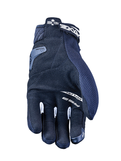 Rękawice motocyklowe tekstylne Five RS3 Evo Airflow czarno-białe