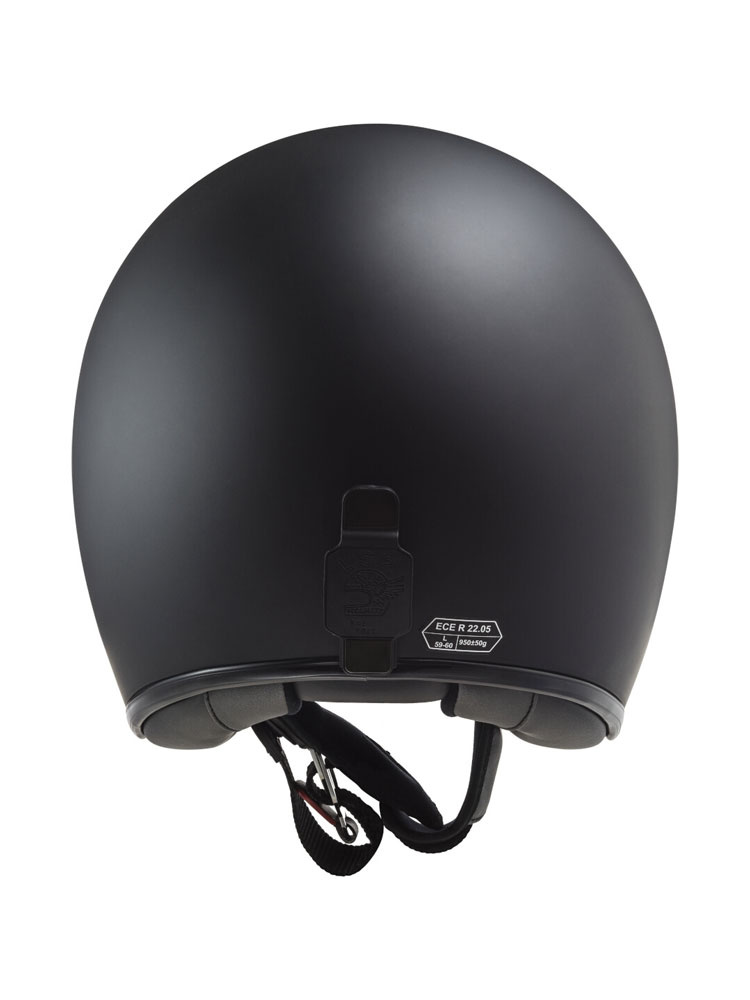 Kask otwarty LS2 OF601 Bob II Solid czarny matowy