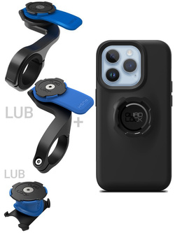 Zestaw rowerowy: etui na telefon iPhone 14 Pro + mocowanie Quad Lock
