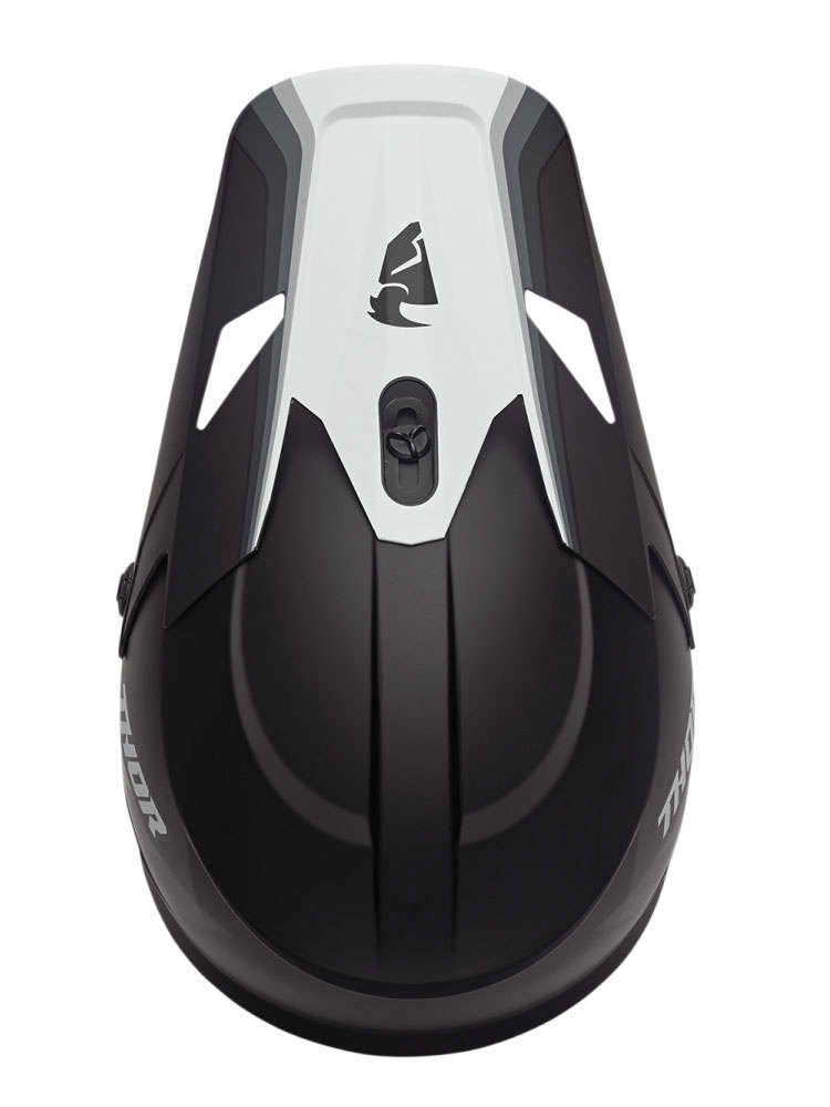 Kask enduro Thor Sector Runner MIPS czarno-biały mat