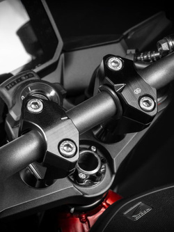 Podwyższenie kierownicy GILLES 2D.GT Honda CB 750 Hornet (23-) aluminiowe czarne