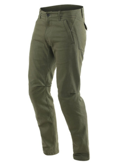 Spodnie motocyklowe tekstylne Dainese Chinos Tex zielone