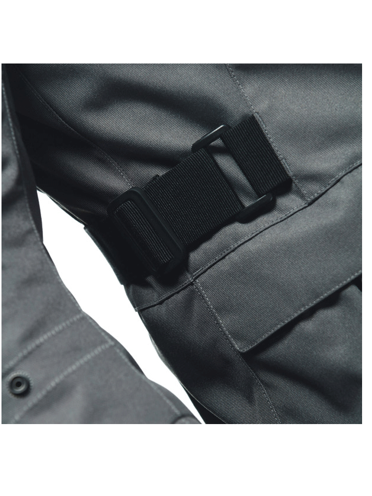 Kurtka motocyklowa tekstylna Dainese Ladakh 3L D-Dry szaro-czarna
