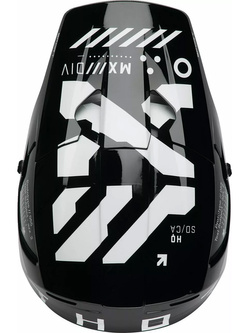 Kask enduro Thor Reflex Sport Strike czarno-czerwony