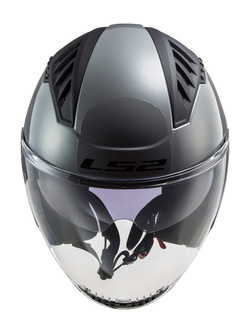 Kask otwarty LS2 OF600 Copter II Solid szary