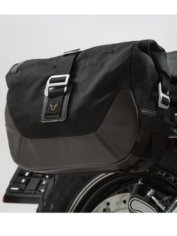 Zestaw sakw bocznych LEGEND GEAR LC1 Black Edition ze stelażami do HARLEY-DAVIDSON Dyna Fat Bob (FXDF) (08-17) [pojemność: 2 x 9,8 L]