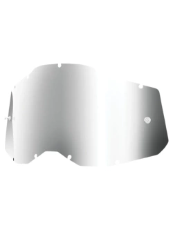 Szybka do gogli dziecięcych 100% Accuri 2 Junior, Strata 2 Junior lustrzana srebrna