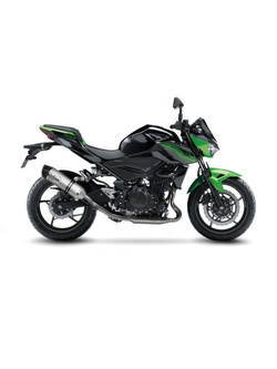 Tłumik motocyklowy LeoVince LV One Evo [Slip-On, Stainless Steel] do Kawasaki Ninja 400 (18-23)/ Z 400 (19-23)/ Ninja 500/ Z 500 (24-)