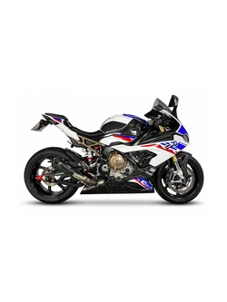 Tłumik motocyklowy IXRACE MK2 BMW S/ M 1000 R (21-)/ RR (19-) czarny [bez homologacji]