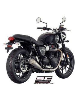 Tłumiki stożkowe '70s Slip-On SC-Project do Triumph STREET TWIN [16-17]