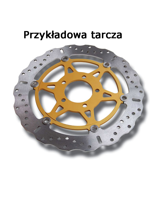 Tarcza Hamulcowa EBC MD622XC na przód. Średnica 320mm.